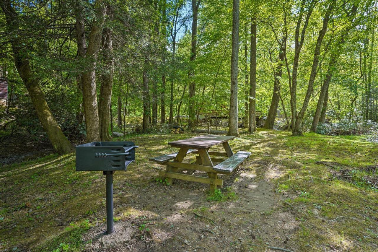 Cozy Tellico Plains Cabin With Large Mountain Creek! Dış mekan fotoğraf