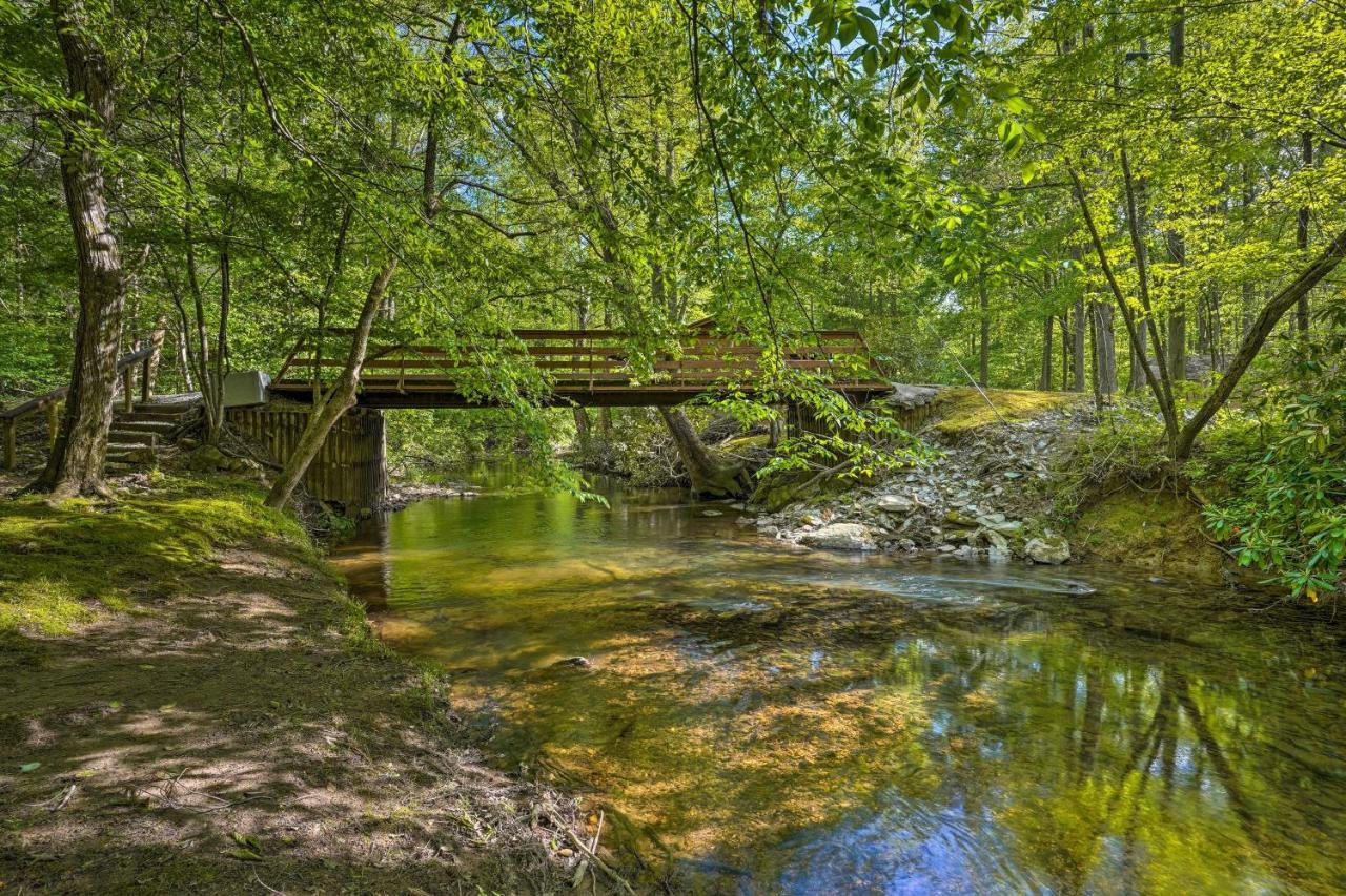 Cozy Tellico Plains Cabin With Large Mountain Creek! Dış mekan fotoğraf