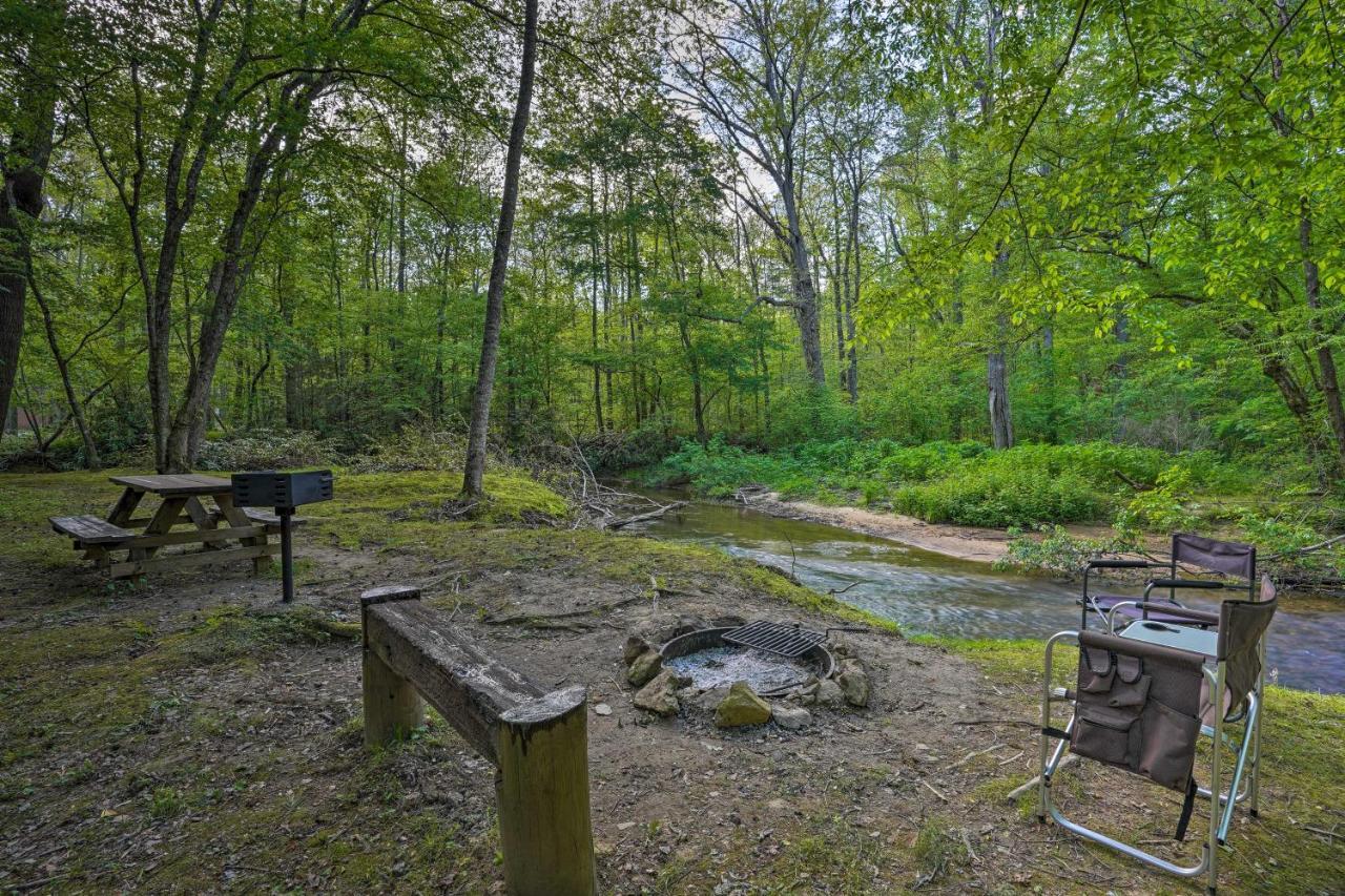 Cozy Tellico Plains Cabin With Large Mountain Creek! Dış mekan fotoğraf