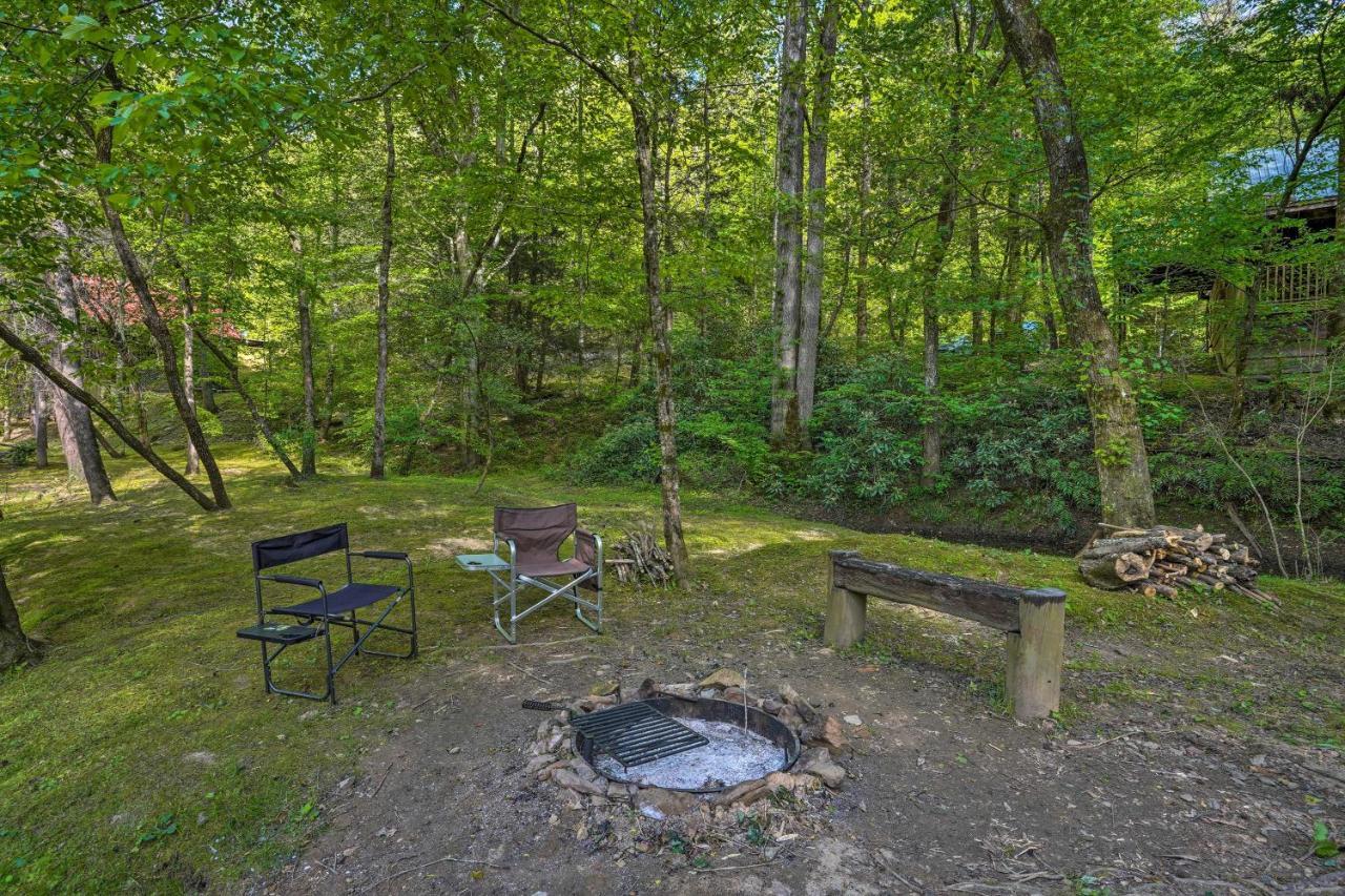 Cozy Tellico Plains Cabin With Large Mountain Creek! Dış mekan fotoğraf