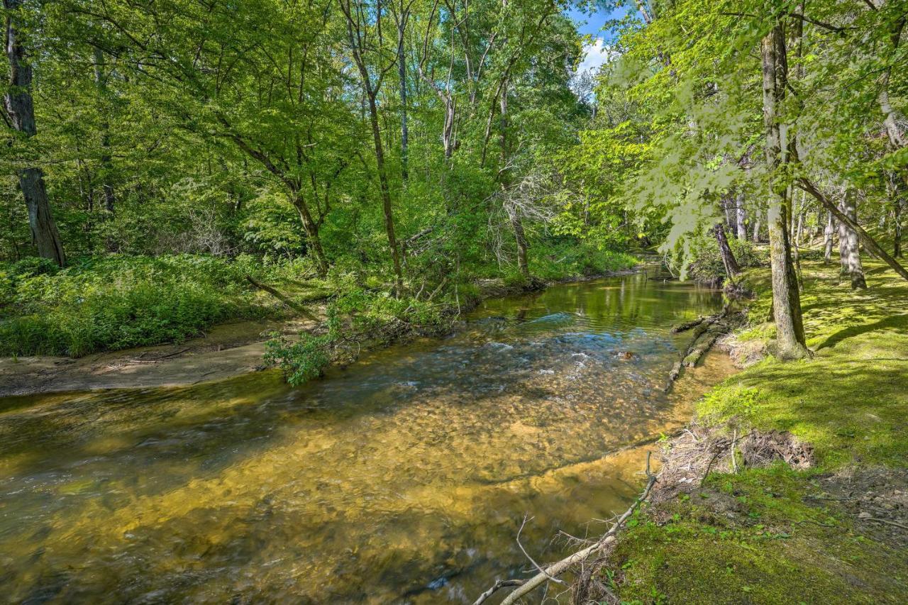Cozy Tellico Plains Cabin With Large Mountain Creek! Dış mekan fotoğraf