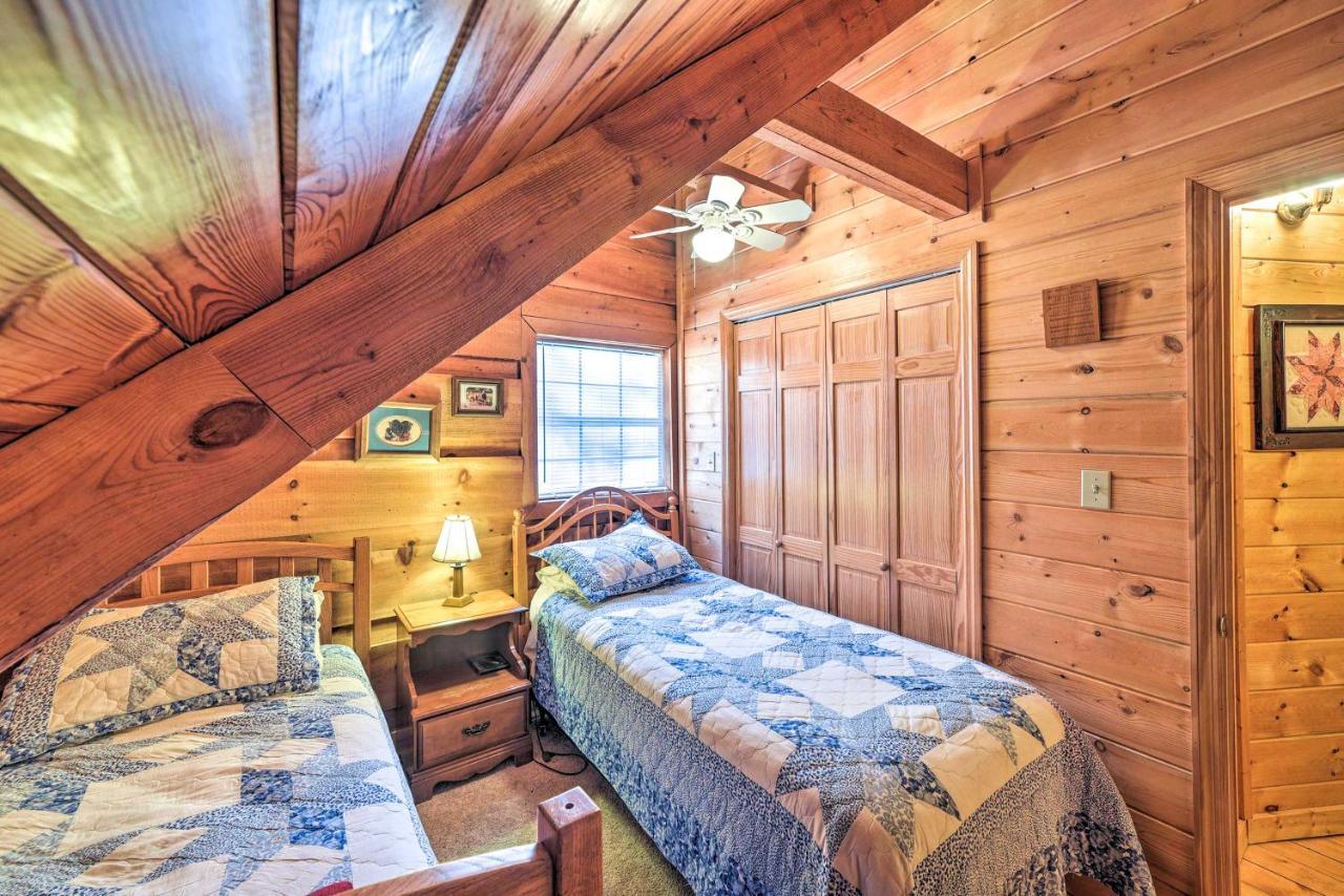 Cozy Tellico Plains Cabin With Large Mountain Creek! Dış mekan fotoğraf