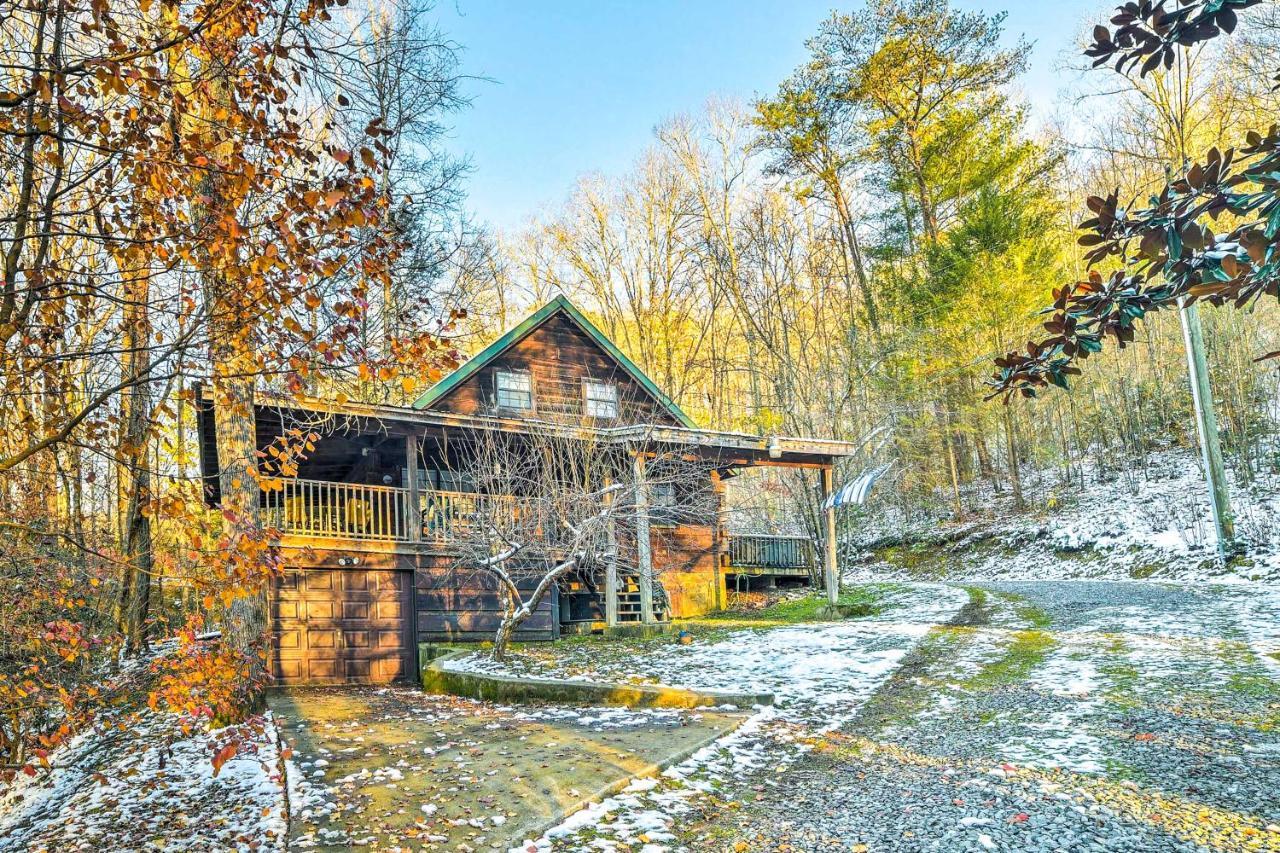 Cozy Tellico Plains Cabin With Large Mountain Creek! Dış mekan fotoğraf