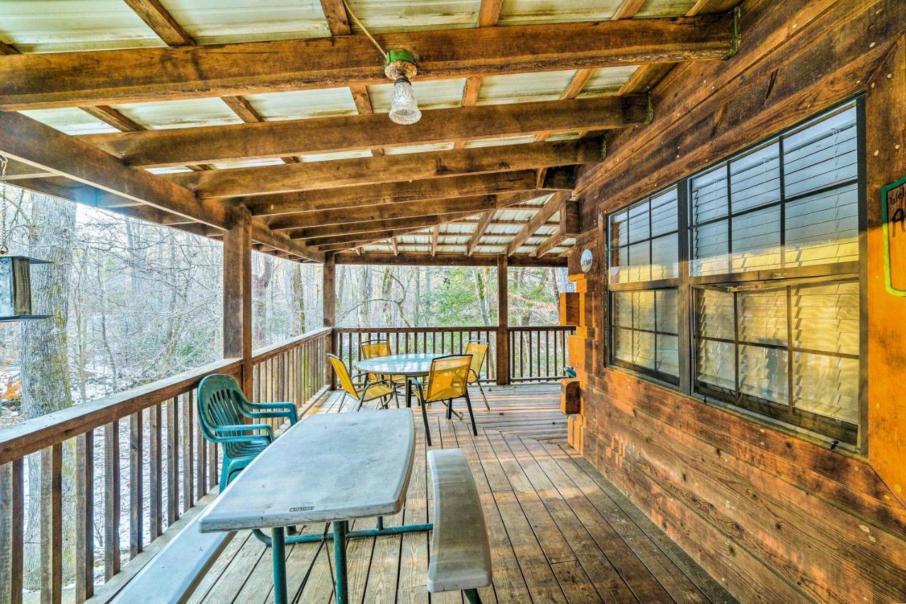Cozy Tellico Plains Cabin With Large Mountain Creek! Dış mekan fotoğraf