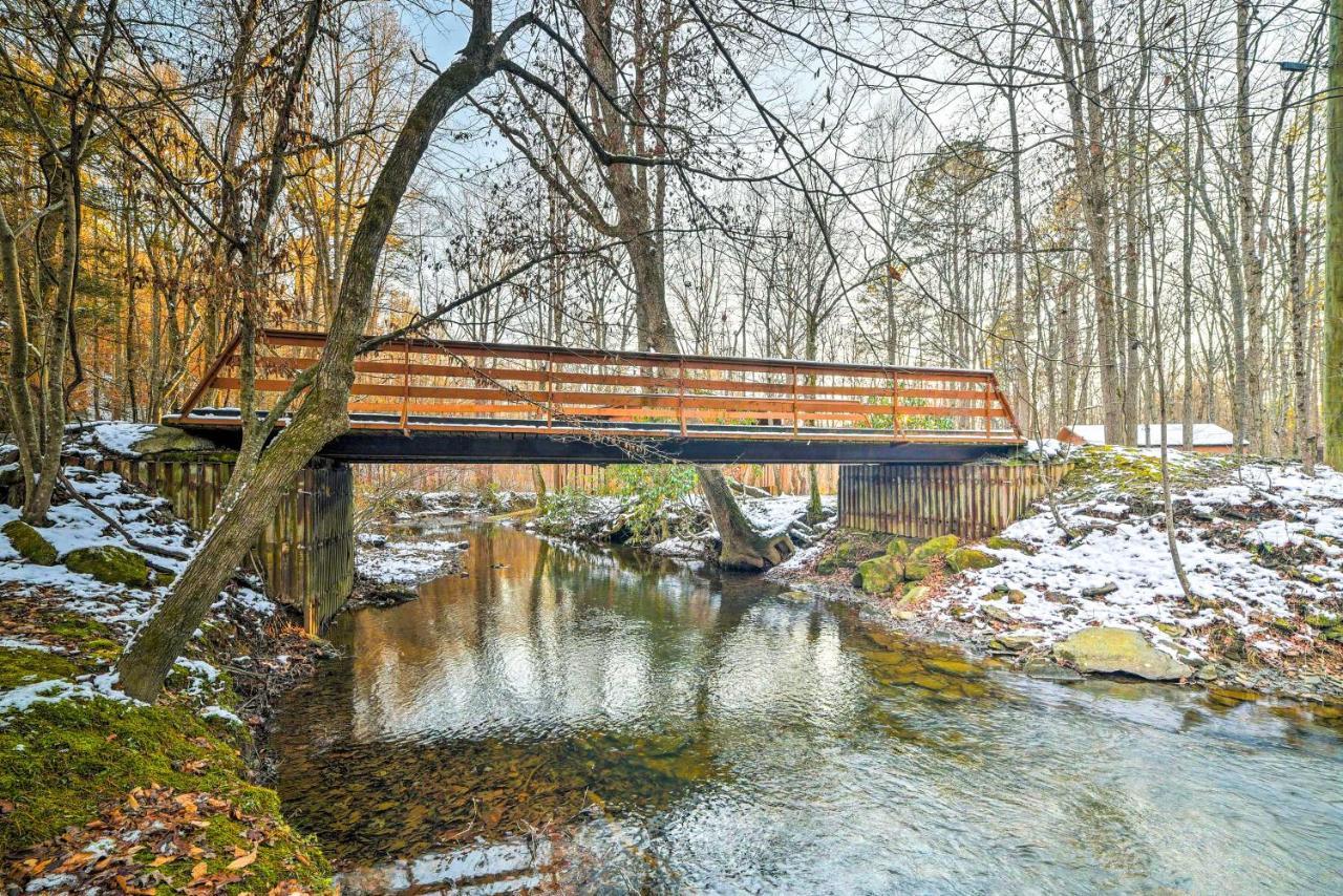Cozy Tellico Plains Cabin With Large Mountain Creek! Dış mekan fotoğraf